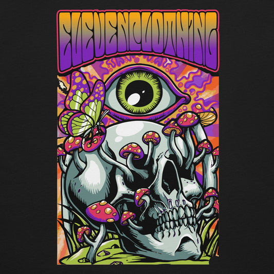 MUSHROOMS AND SKULLS