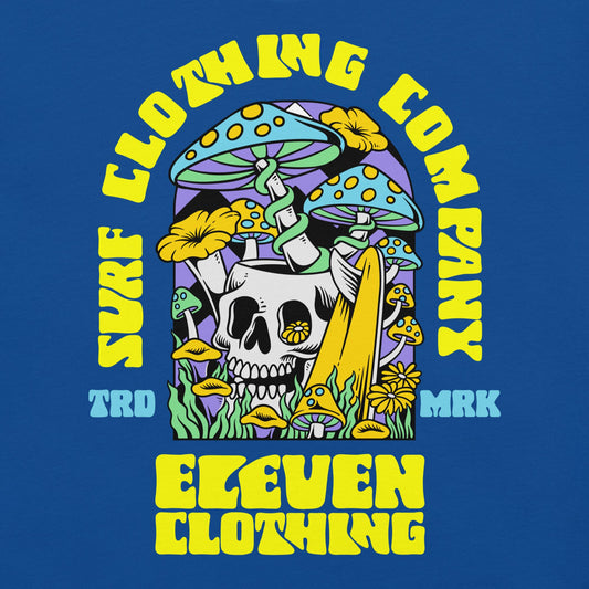 MUSHROOMS AND SKULLS