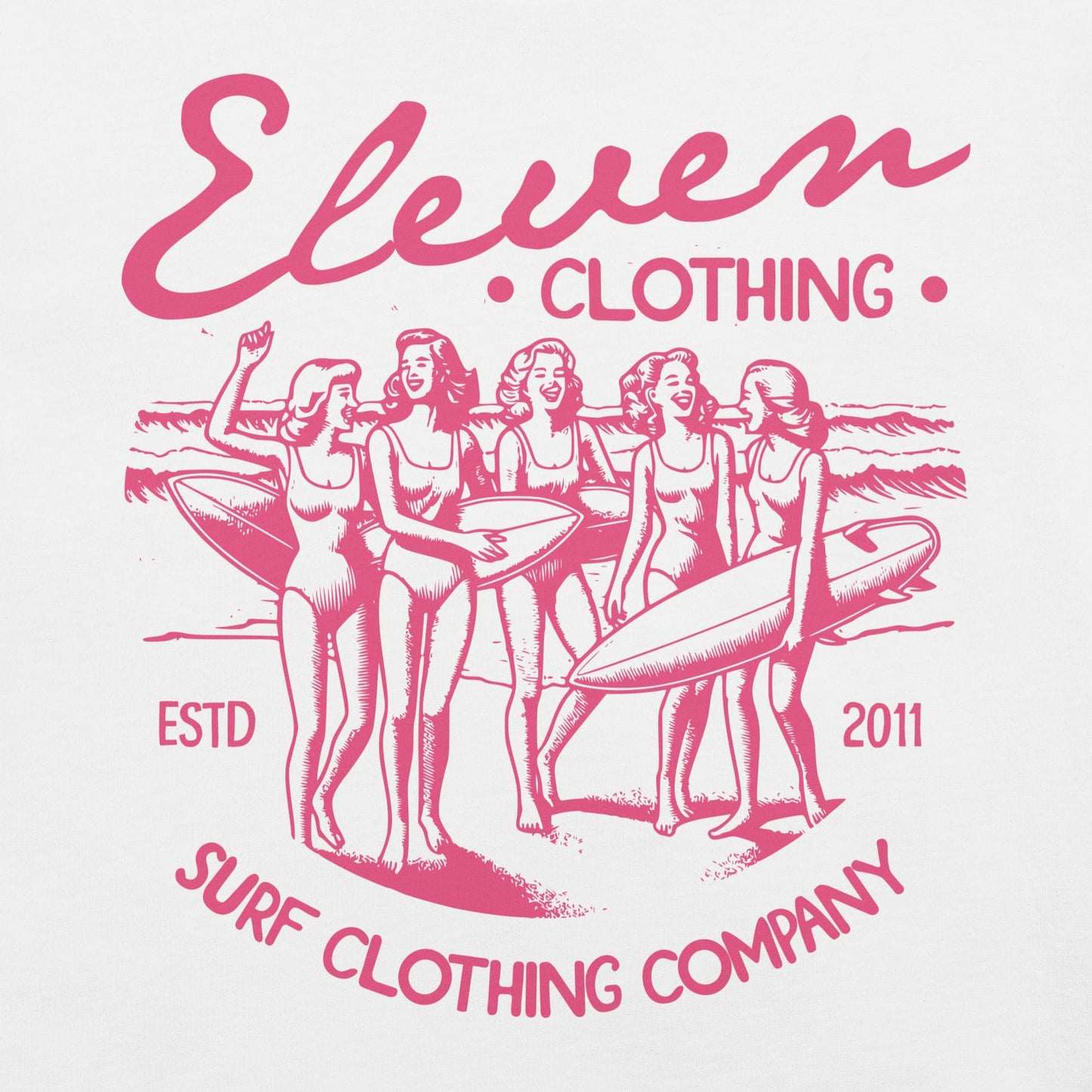 GIRLS SURFING