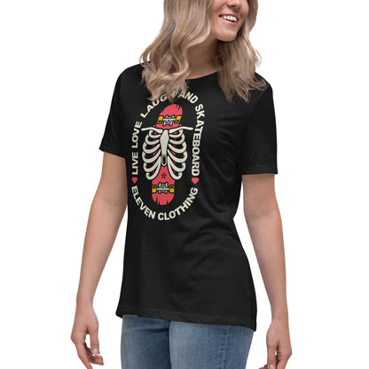 LIVE, LOVE, LAUGH, AND SKATEBOARD